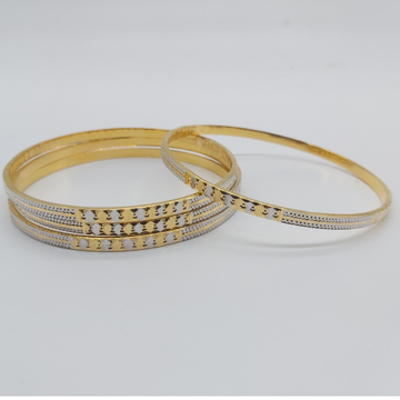 Gold delicate bangles set 4 pcs by 