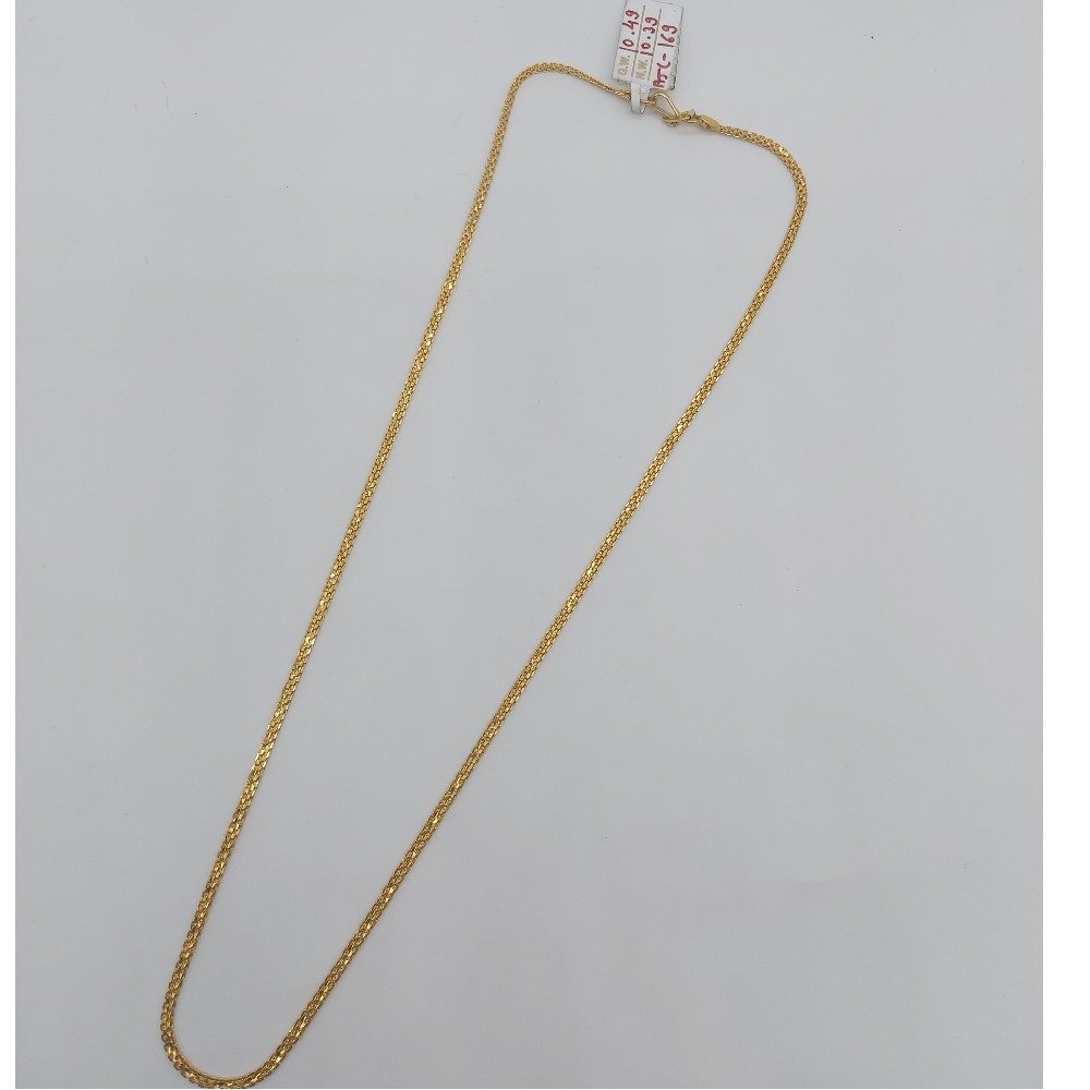 Gold stylish regular wear chain